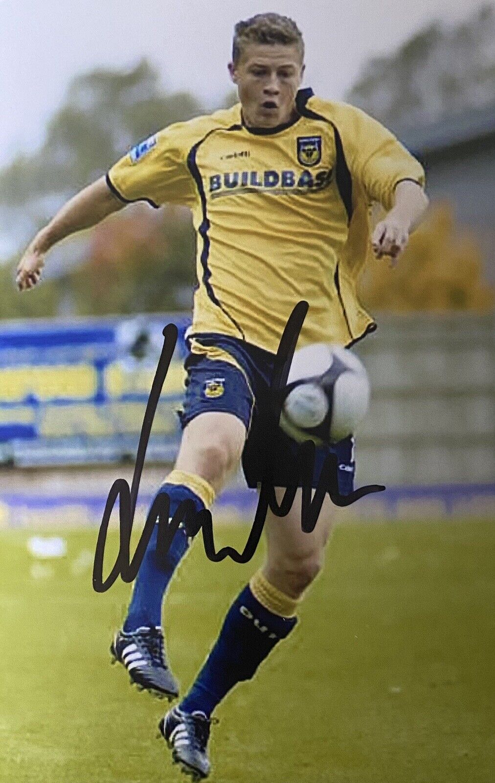 James Clarke Genuine Hand Signed Oxford United 6X4 Photo Poster painting