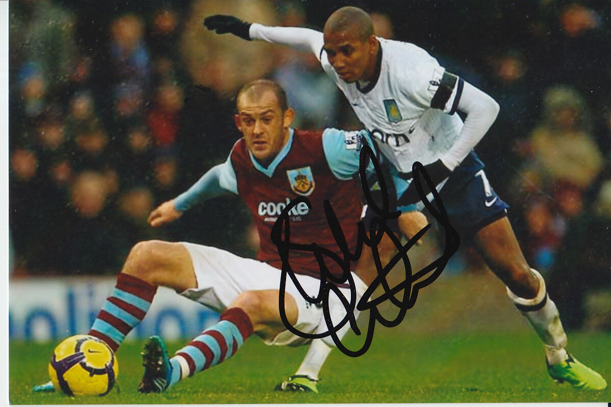 BURNLEY HAND SIGNED STEPHEN FLETCHER 6X4 Photo Poster painting 1.