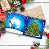 8pcs 5D DIY Partial Special Drills Diamond Painting Xmas Cards Party Gifts