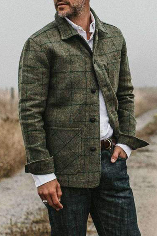 THE OJAI JACKET IN WINDOWPANE