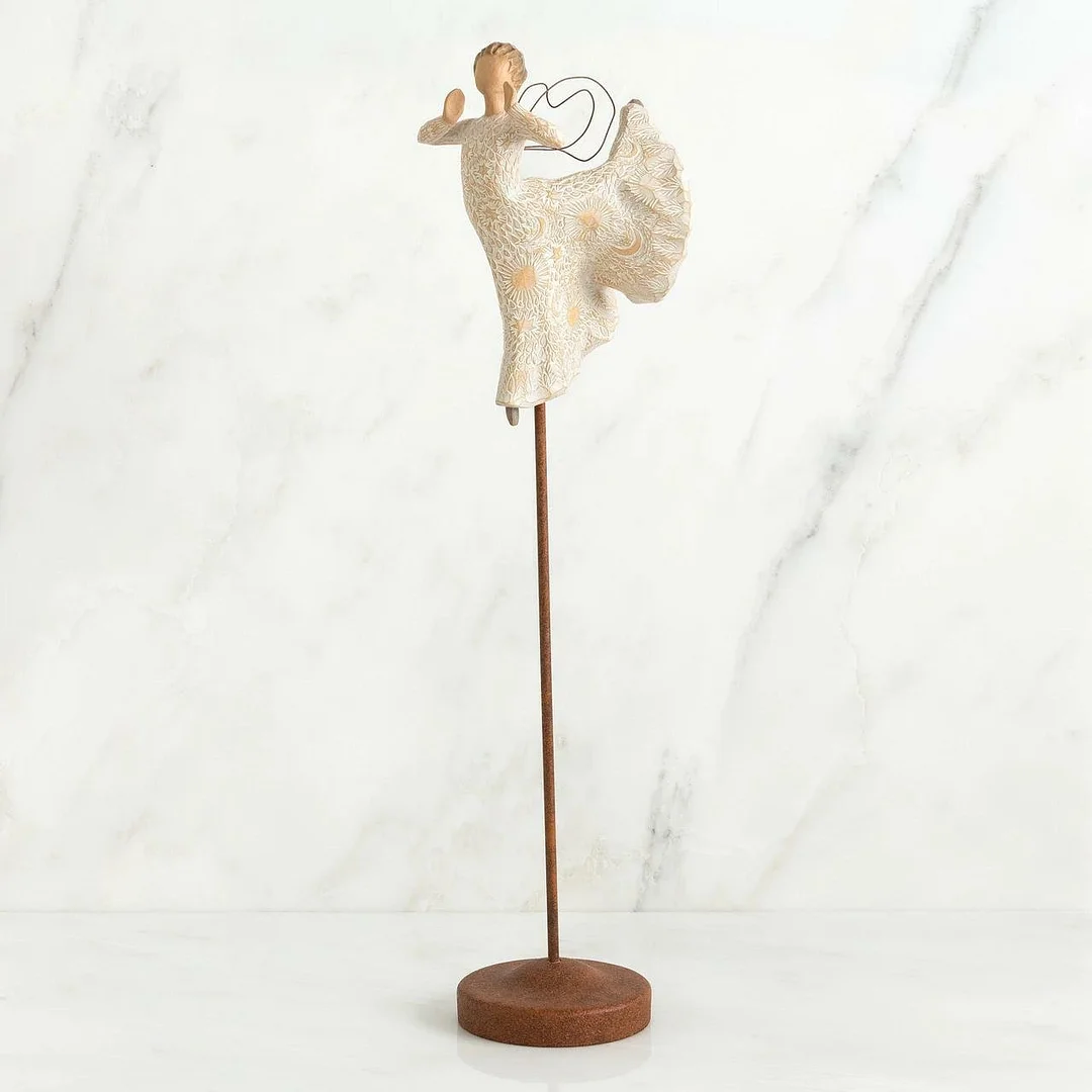 Song of Joy Angel Figurine on Stand