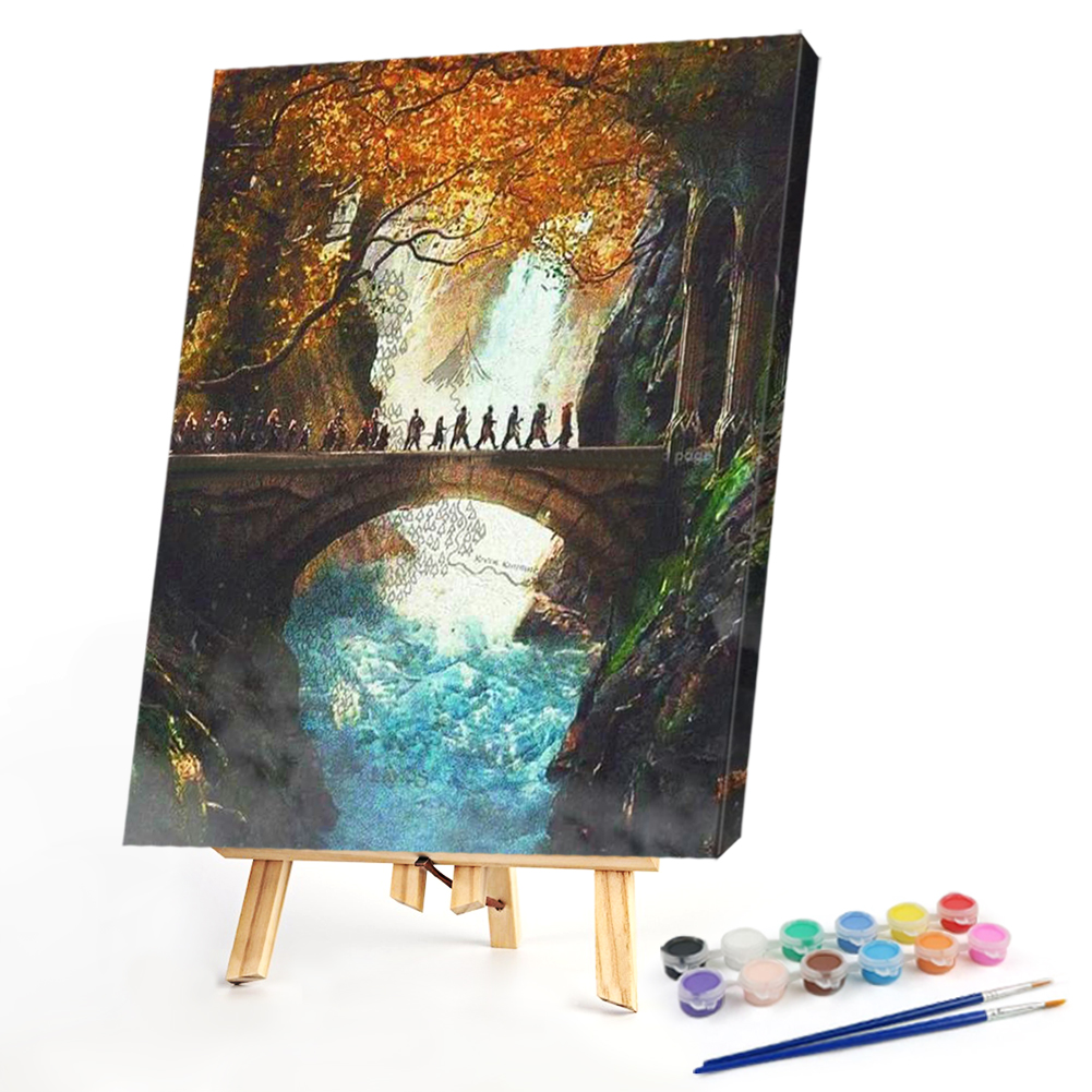 

40*50CM - Paint By Numbers - Fantasy Movie, 501 Original
