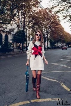 MidiSono - Oversized Cozy up Knit Sweater