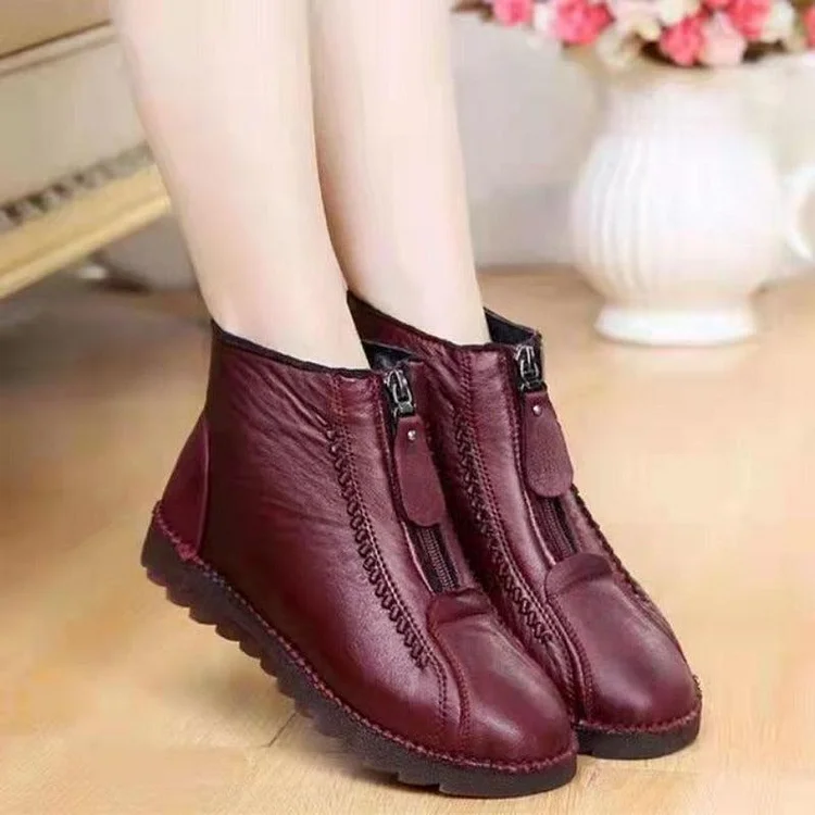 Orthopedic Women Boots Arch Support Warm Waterproof Ankle Boot