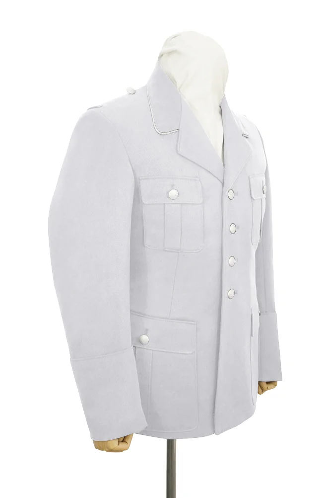   Luftwaffe German M35 General Officer White Gabardine Jacket Dress Tunic German-Uniform