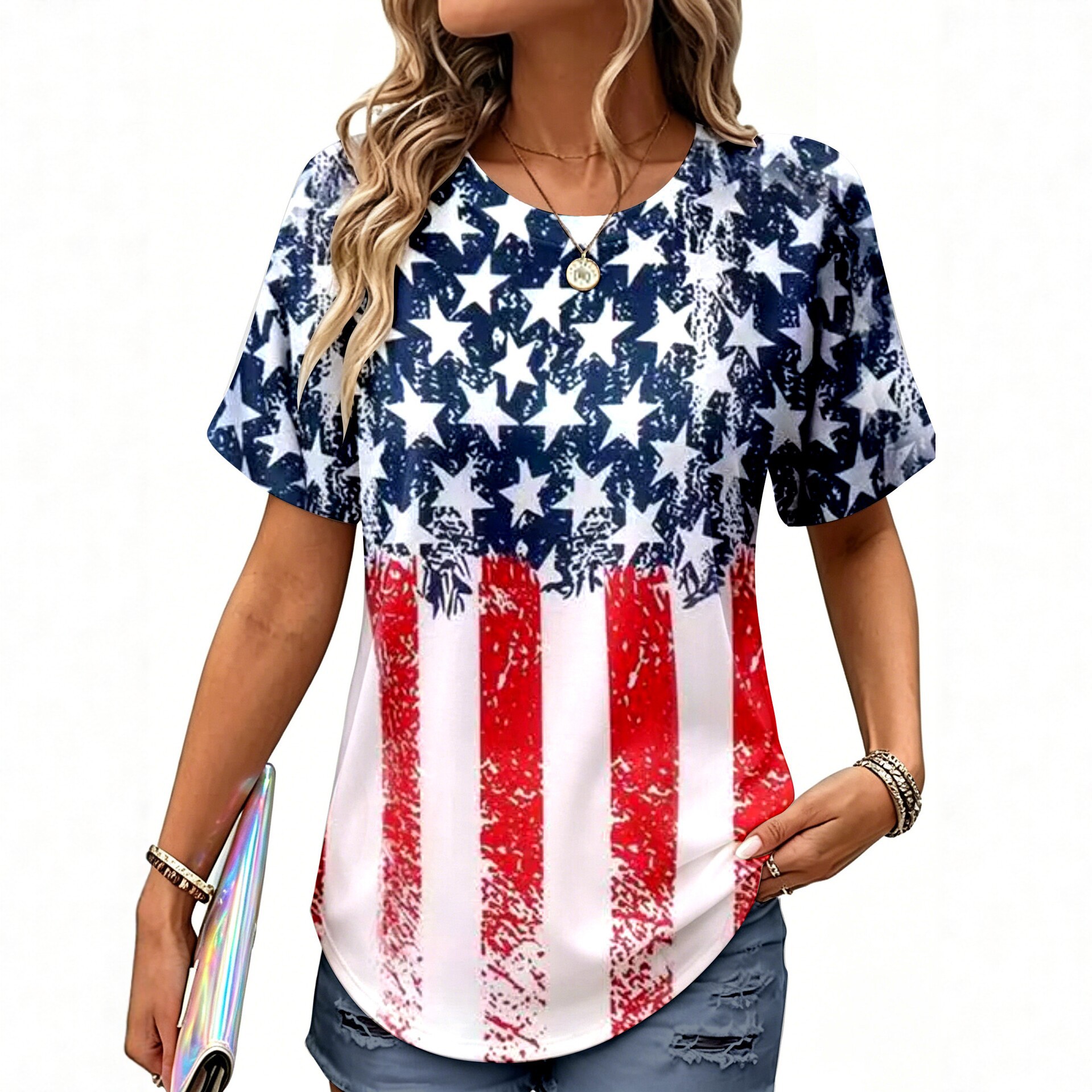 Floral Printed Casual Short Sleeve Button Down Shirt