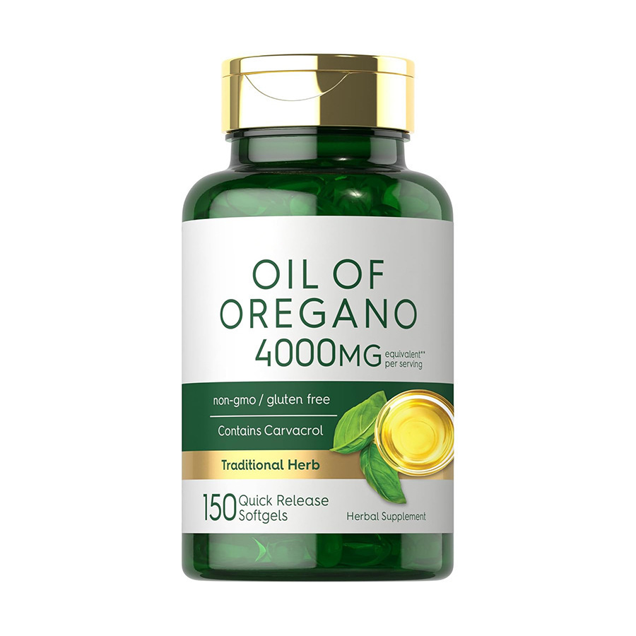 Oregano Oil Softgels 4000mg – High Potency Herbal Supplement, 150 Capsules