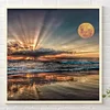 (US Local)Seaside - Round AB Drills Diamond Painting(50*50cm)