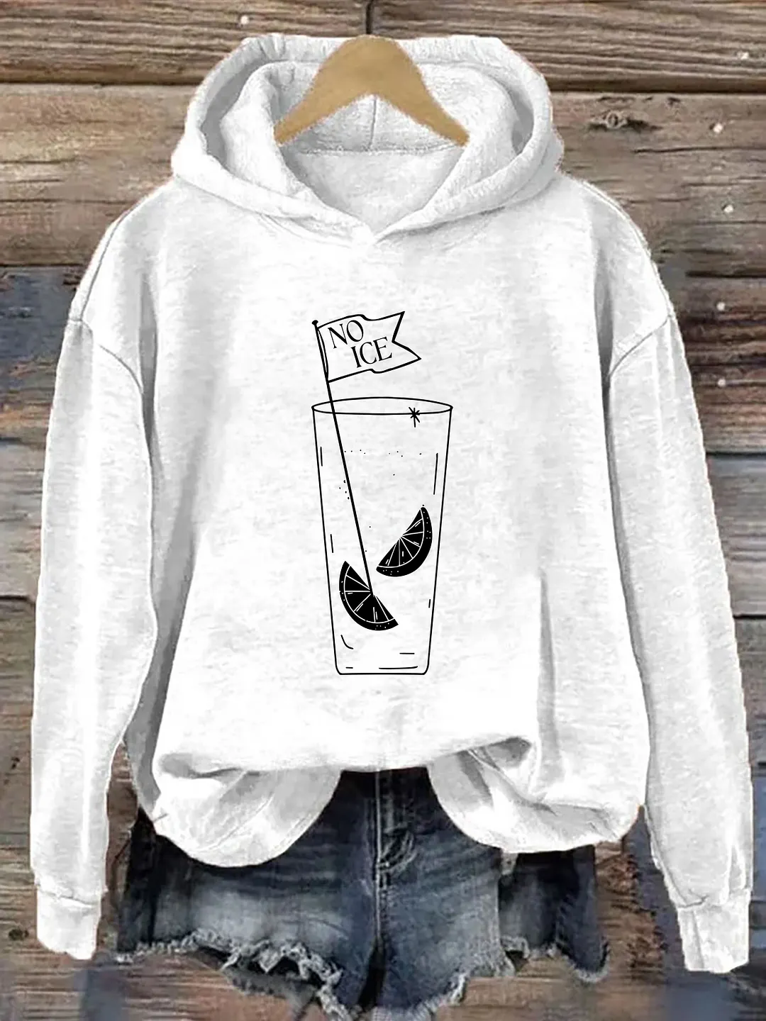 No Ice Graphic Hoodie