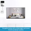 Wall Mount Acrylic Bracket Adhesive Wall Shelf for Eufy Security Indoor Cam S350