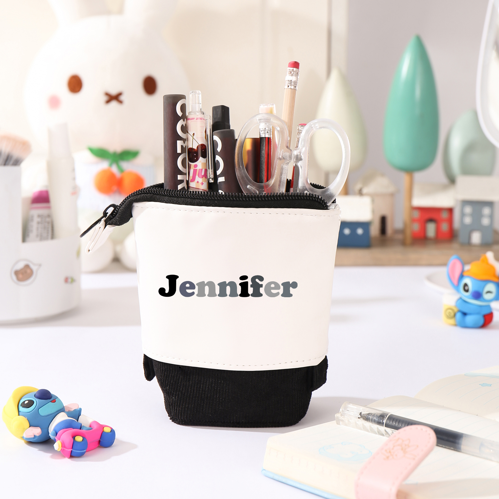 Personalised Pencil Case Custom Name Pen Pouch Back To School Gift for Kids-Jessemade AU
