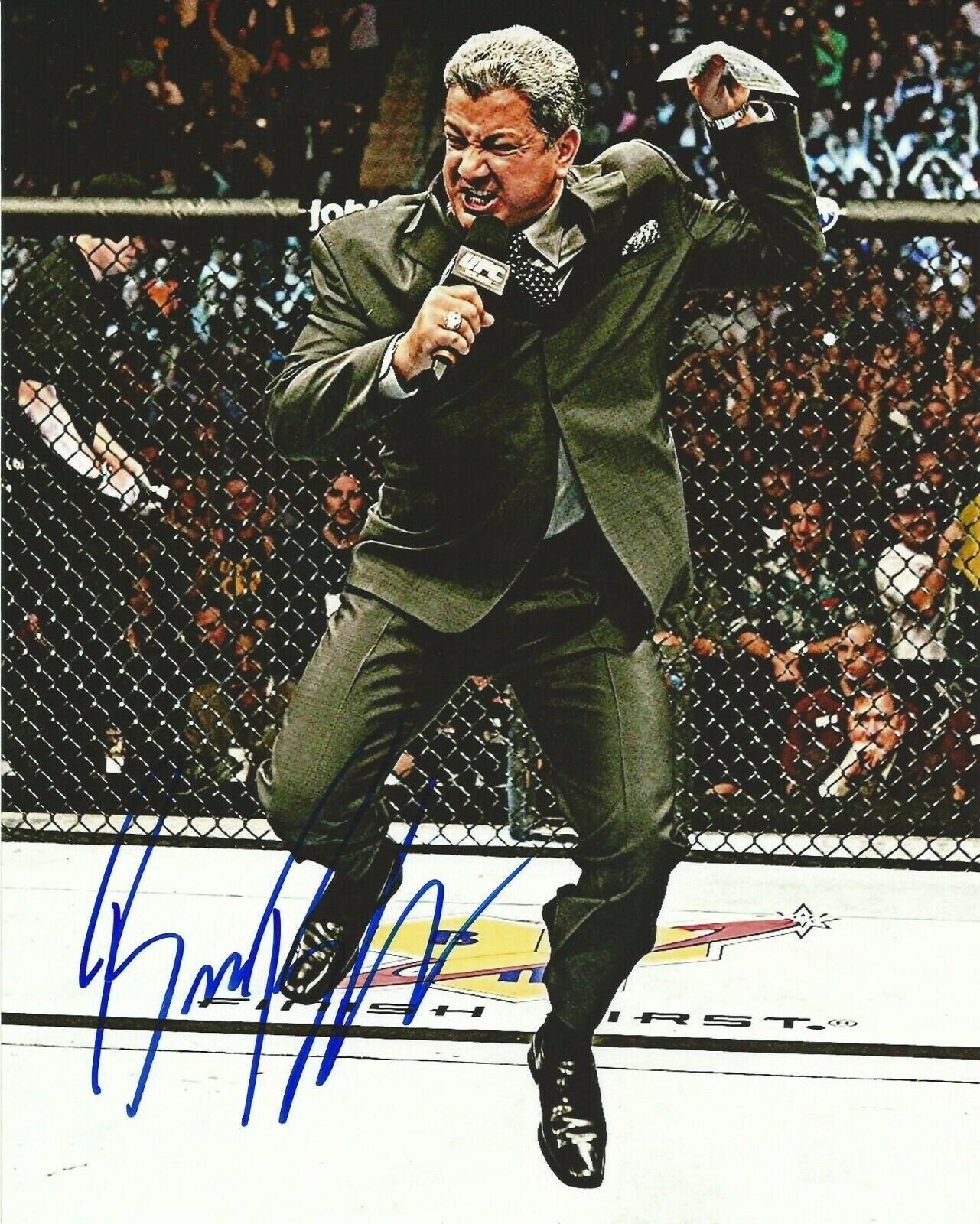 Bruce Buffer Autographed Signed 8x10 Photo Poster painting ( UFC ) REPRINT