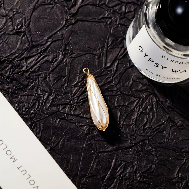 10 PCS/Package Copper Geometric Pendant Jewelry Accessories