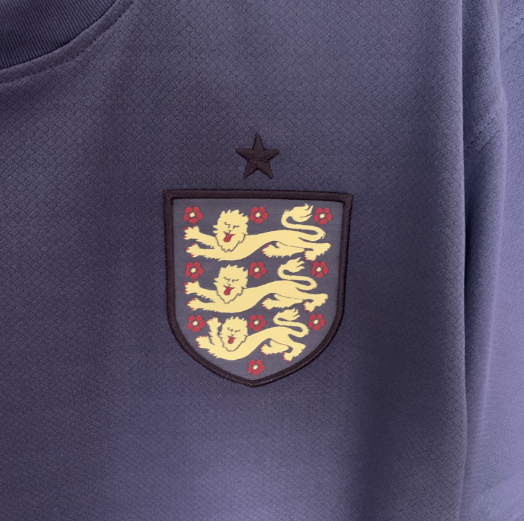 2024 England Away Long Sleeve Soccer Jersey Thai Quality