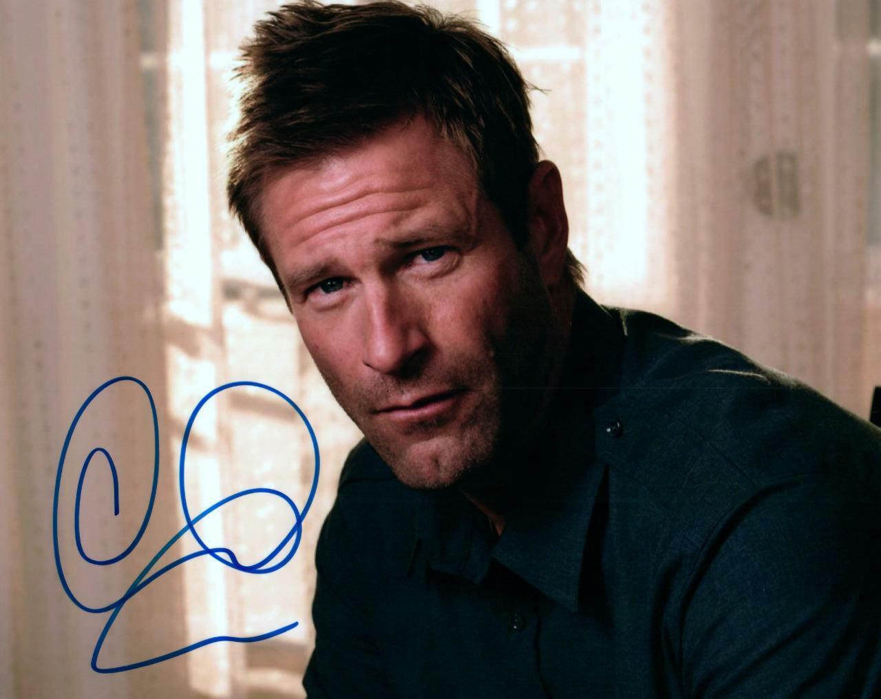 Aaron Eckhart signed 8x10 Picture autographed Photo Poster painting with COA