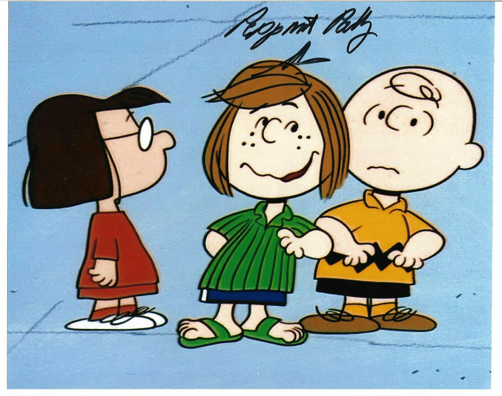 Gai DeFaria Authentic Signed 8x10 Photo Poster painting Autographed, Peppermint Patty, Peanuts