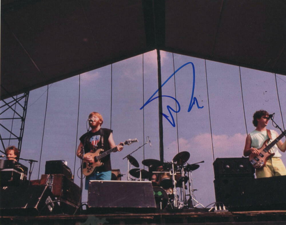 TREY ANASTASIO SIGNED AUTOGRAPH 8x10 Photo Poster painting - PHISH, JUNTA, FUEGO, FARMHOUSE ACOA