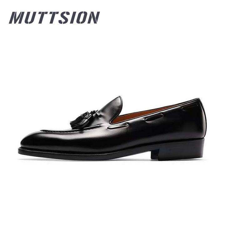 MUTTSION Tassel Dermis British Fallow Tide Men's Shoes MUTTSION.COM MUTTSION