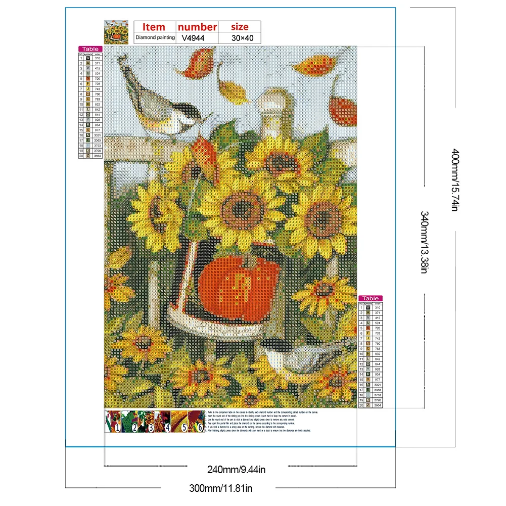 Diamond Painting - Full Round Drill - Harvest Season(Canvas|30*40cm)