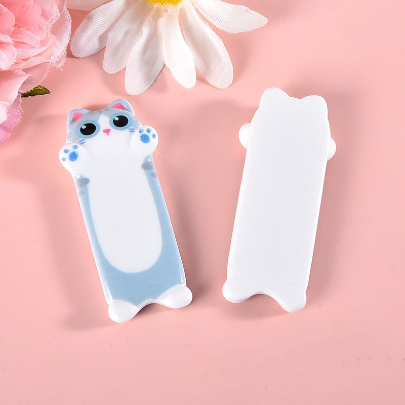 Mini Long Cat Plate Resin Charm