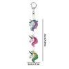>SALE<DIY Diamond Art Key Rings Unicorn Keychain Supplies Gift for Kids (PT25)
