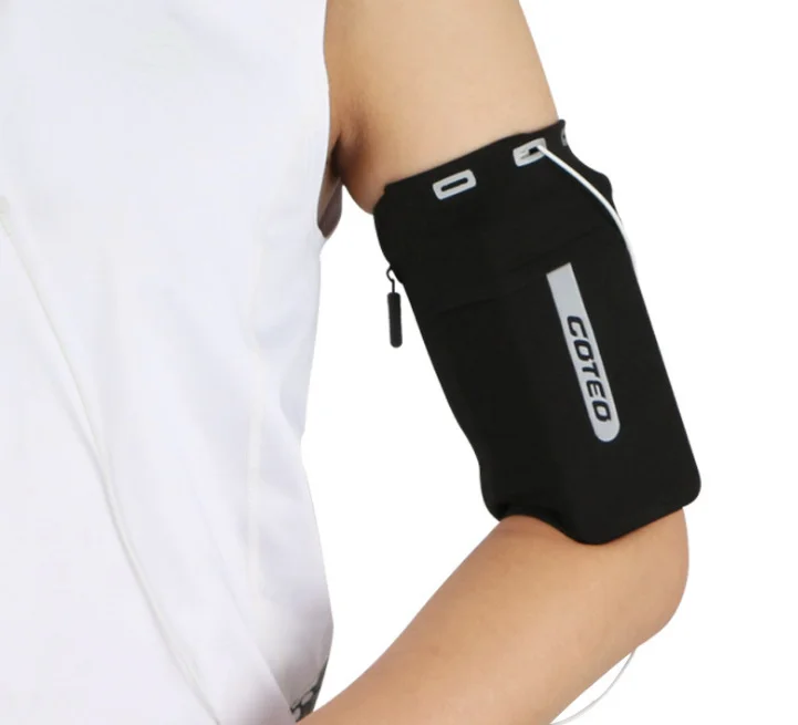 Comfortable sports phone arm bag