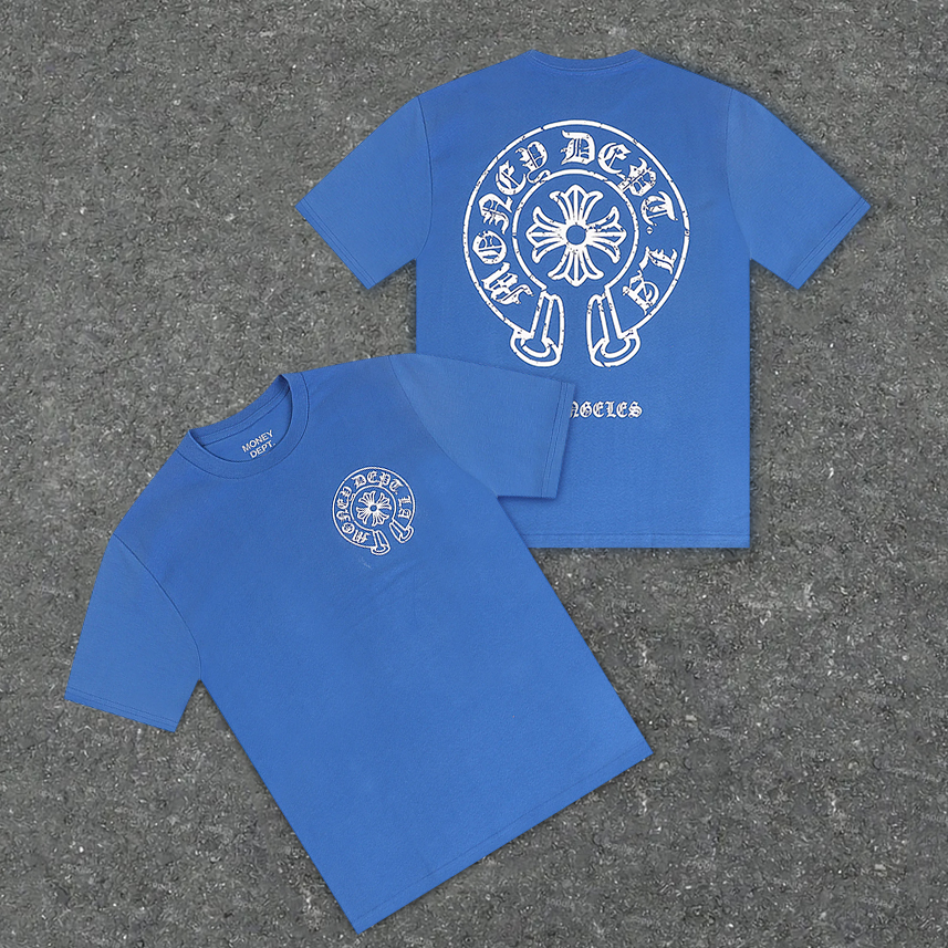 Chrome Hearts Los Angeles100% Cotton Short Sleeve T-Shirt