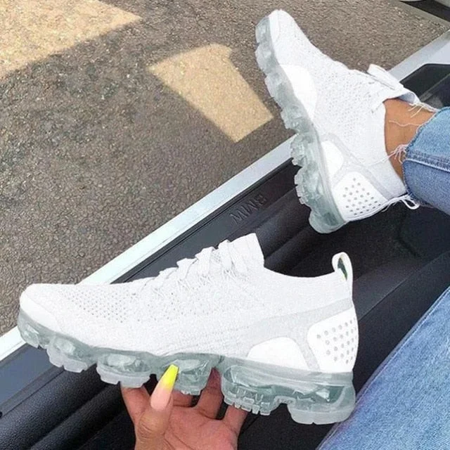 Spring New Style Mesh Breathable Women's Casual Sports Shoes 2022 Fashion Platform Vulcanized Women's Shoes zapatos de mujer Z 530
