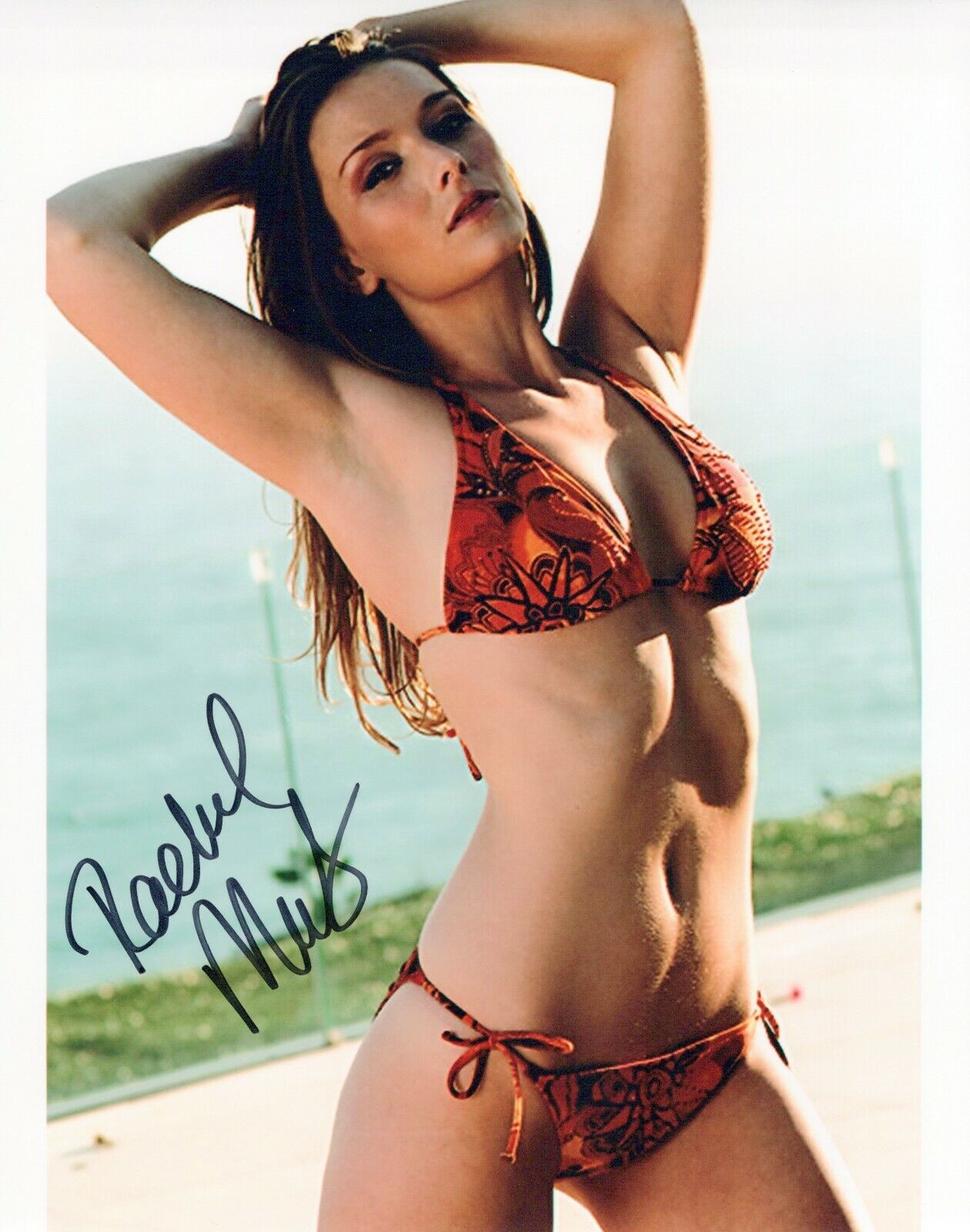 Rachel Mullins glamour shot autographed Photo Poster painting signed 8x10 #10