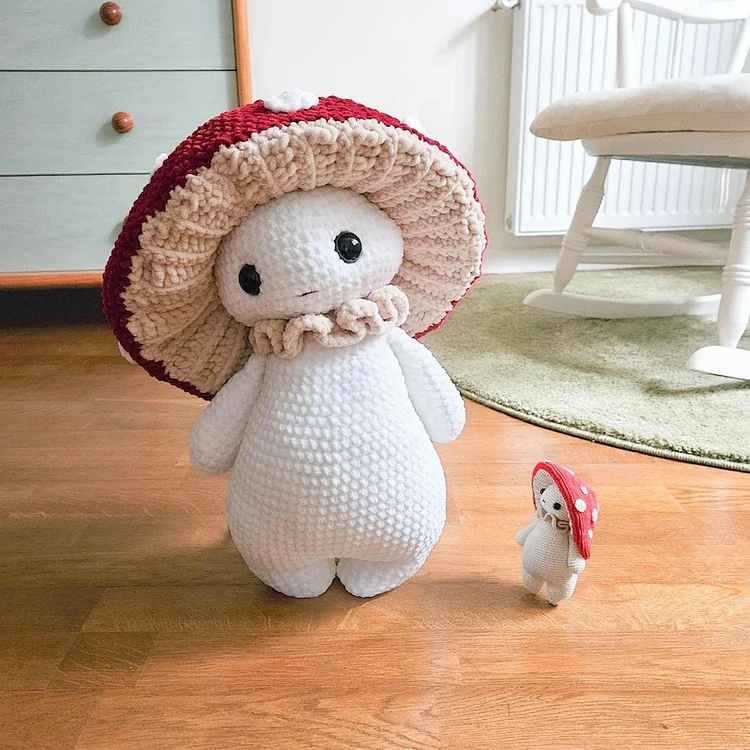 Mushroom Guy and Octopus Crochet Pattern  —【Digital Pattern】