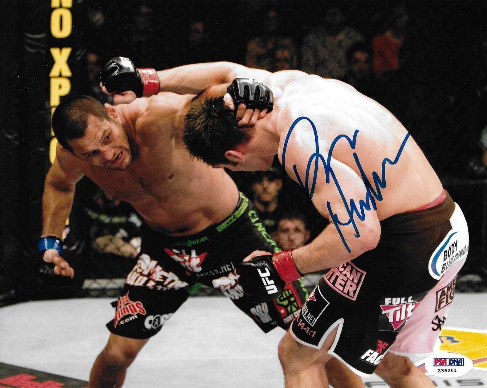 Dan Henderson Signed UFC 8x10 Photo Poster painting PSA/DNA COA Auto Picture 93 v Rich Franklin