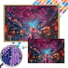 (40*60cm)Cherry Tree Beauty - Square AB Drill Diamond Painting