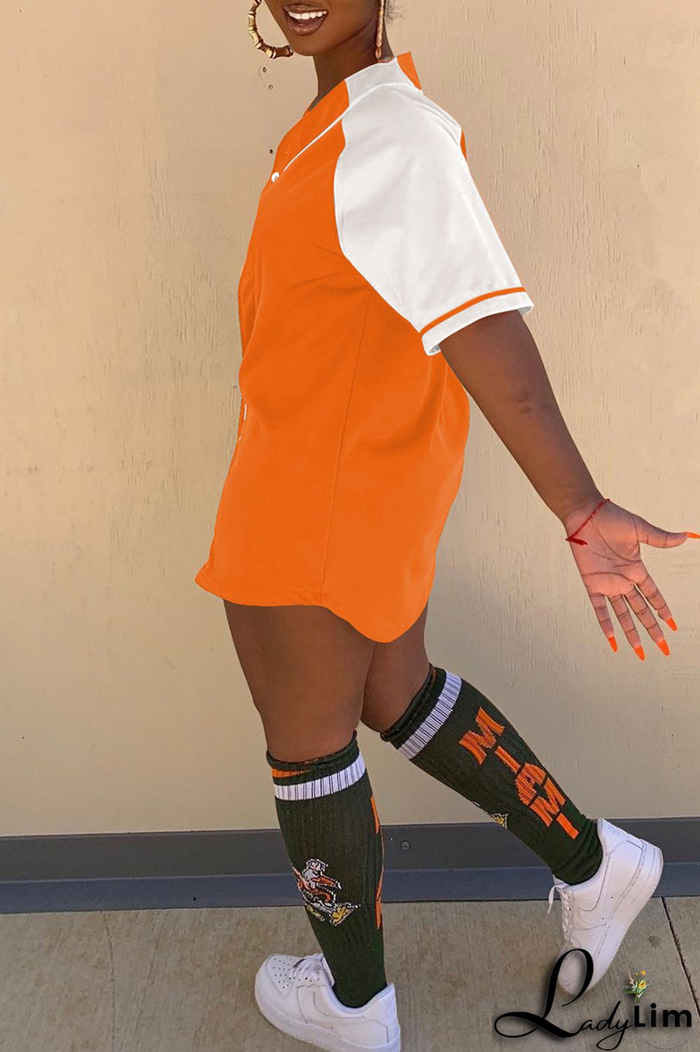 Black Fashion Casual Solid Split Joint V Neck Tops