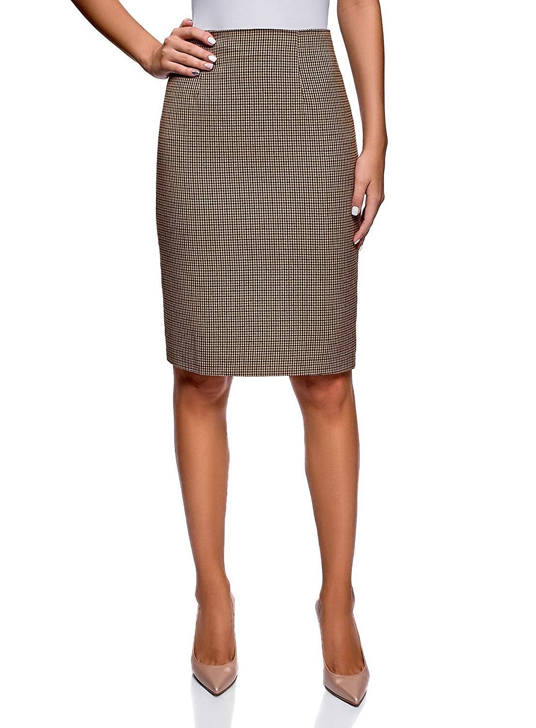 Elegant above-knee pencil skirt Women's Basic Pencil Skirt