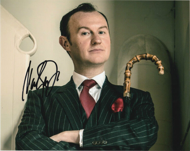 Mark Gatiss Sherlock Autographed Signed 8x10 Photo Poster painting COA D