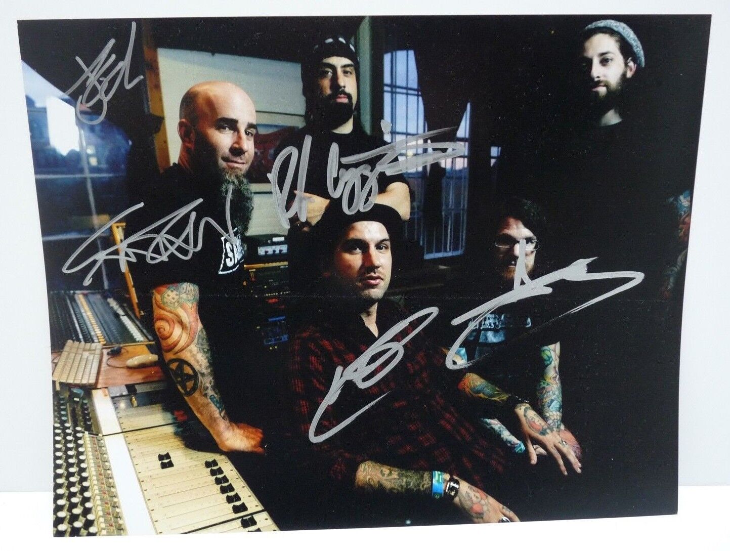 Damned Things Ian Buckley Caggiano +2 Signed 11x14 Photo Poster painting x5 PSA Guaranteed F2 #2