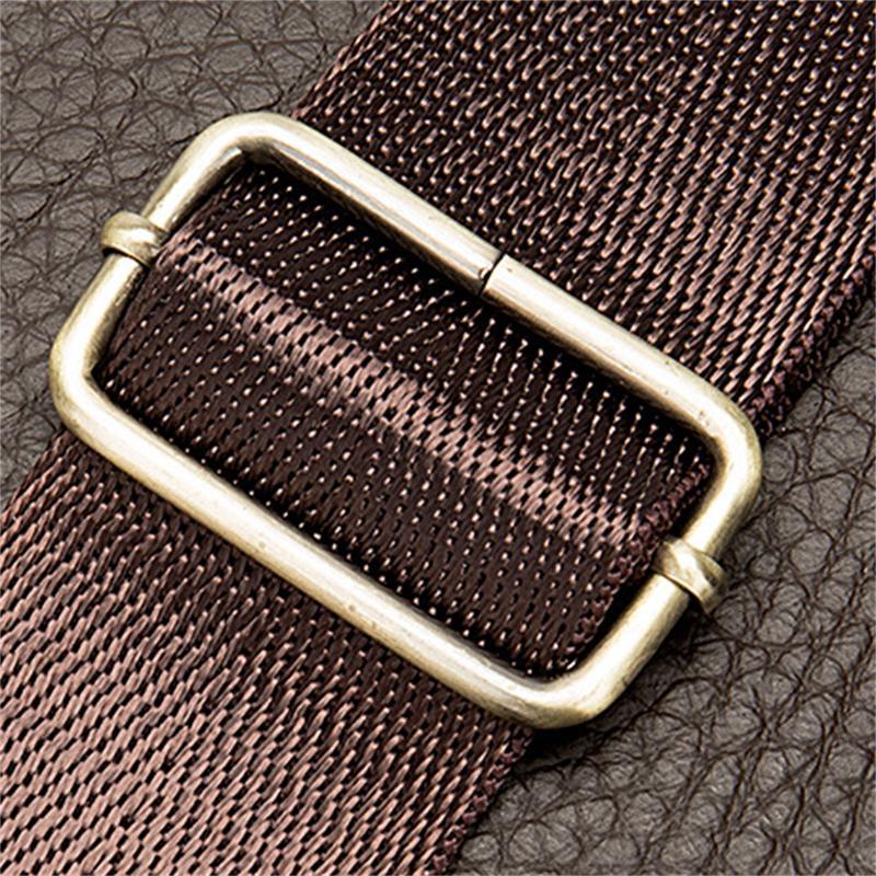 Simple Style Leather Retro Computer Bag Business Handbag Crossbody Bag