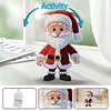 Xmas Acrylic Shaking Head 5D DIY Diamond Art Tabletop Decorations (Santa Claus)