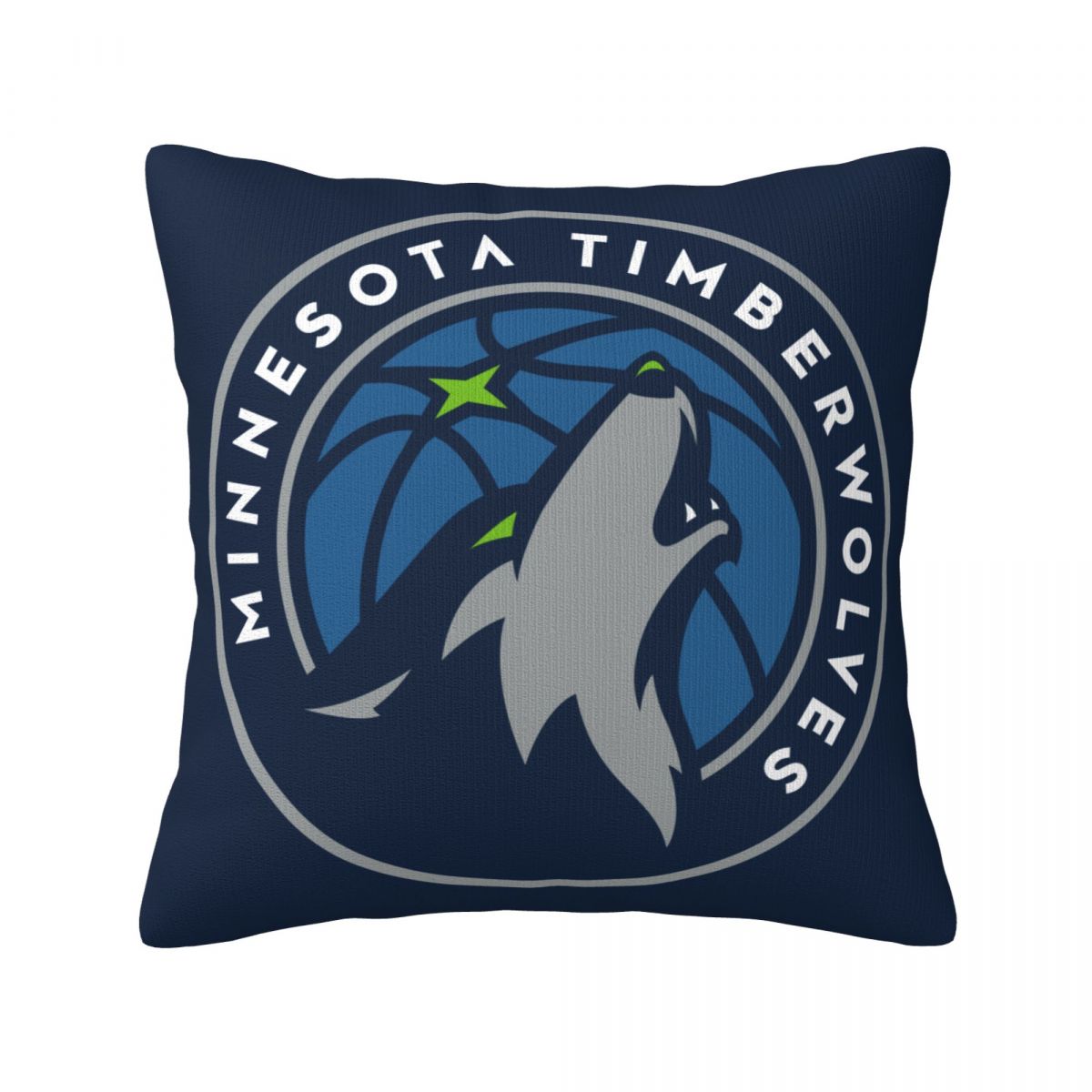 Minnesota Timberwolves Logo Throw Pillow Covers 18x18