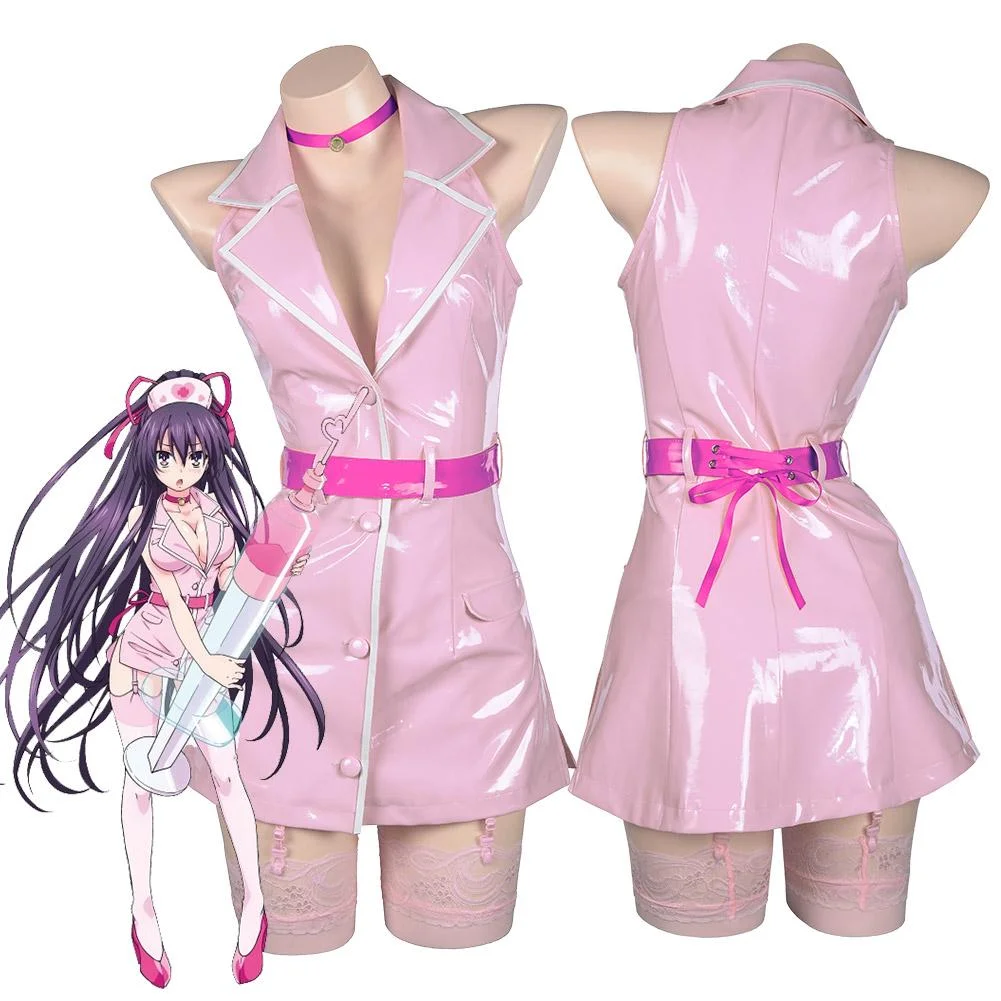 Date A Live Yatogami Tohka Cosplay Women Girls Dress Outfit Halloween Carnival Costume Costume