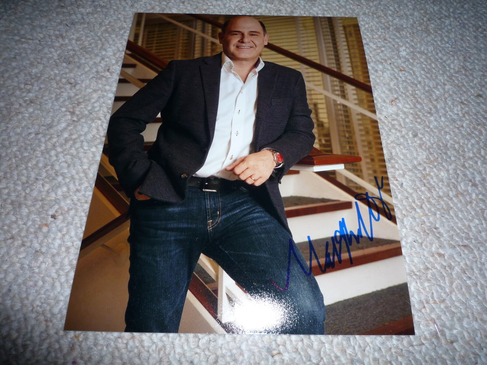 MATTHEW WEINER signed autograph In Person 8x10 ( 20x25 cm)