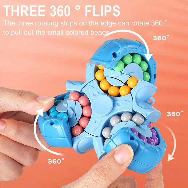 Musedesire Six-sided Rotating Fingertip Rubik's Cube