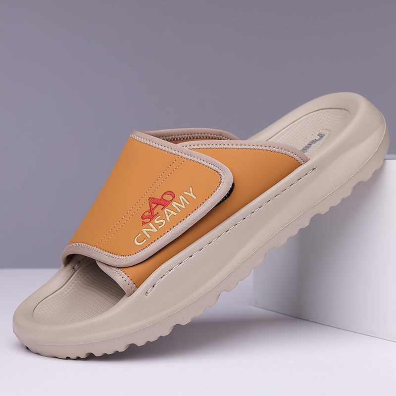 Arkget Shoes | Men's Sandals Leather Adjustable Comfortable Light Sliders