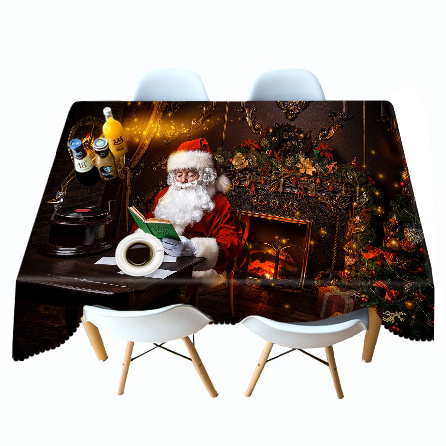 

Christmas - 3D Tablecloth, 140*140cm, 501 Original