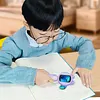 Kids Cat Shape Digital Magnifying Glass 2.0Inch Handheld Microscope for Kid Gift