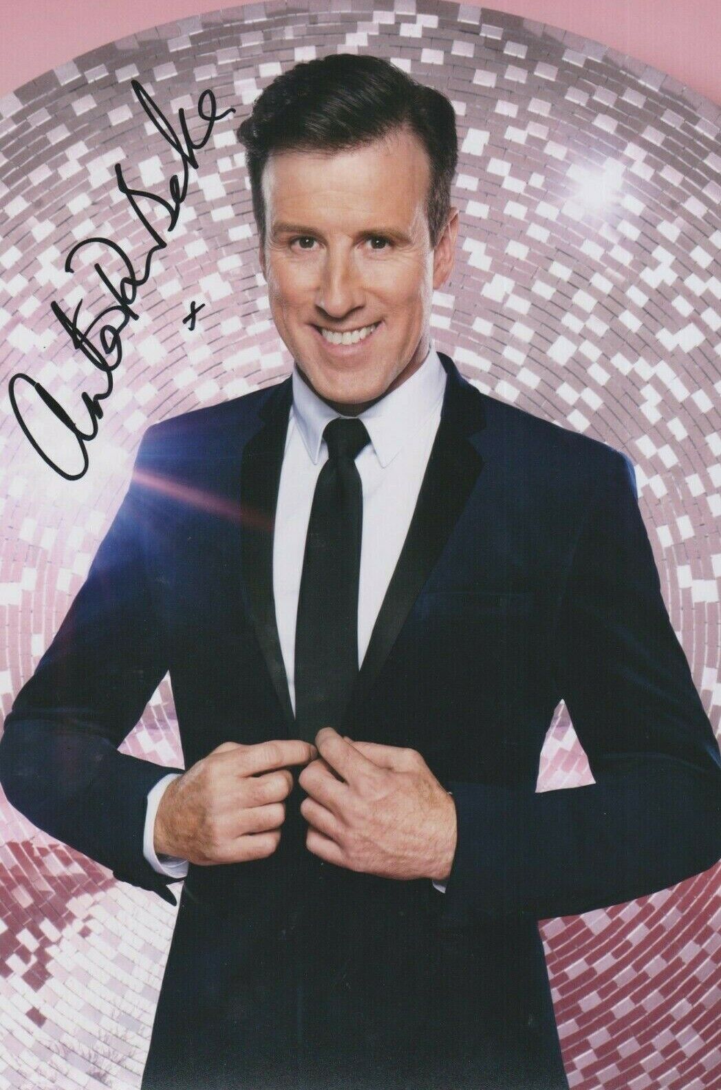 Anton Du Beke **HAND SIGNED** 12x8 Photo Poster painting ~ Strictly Come Dancing