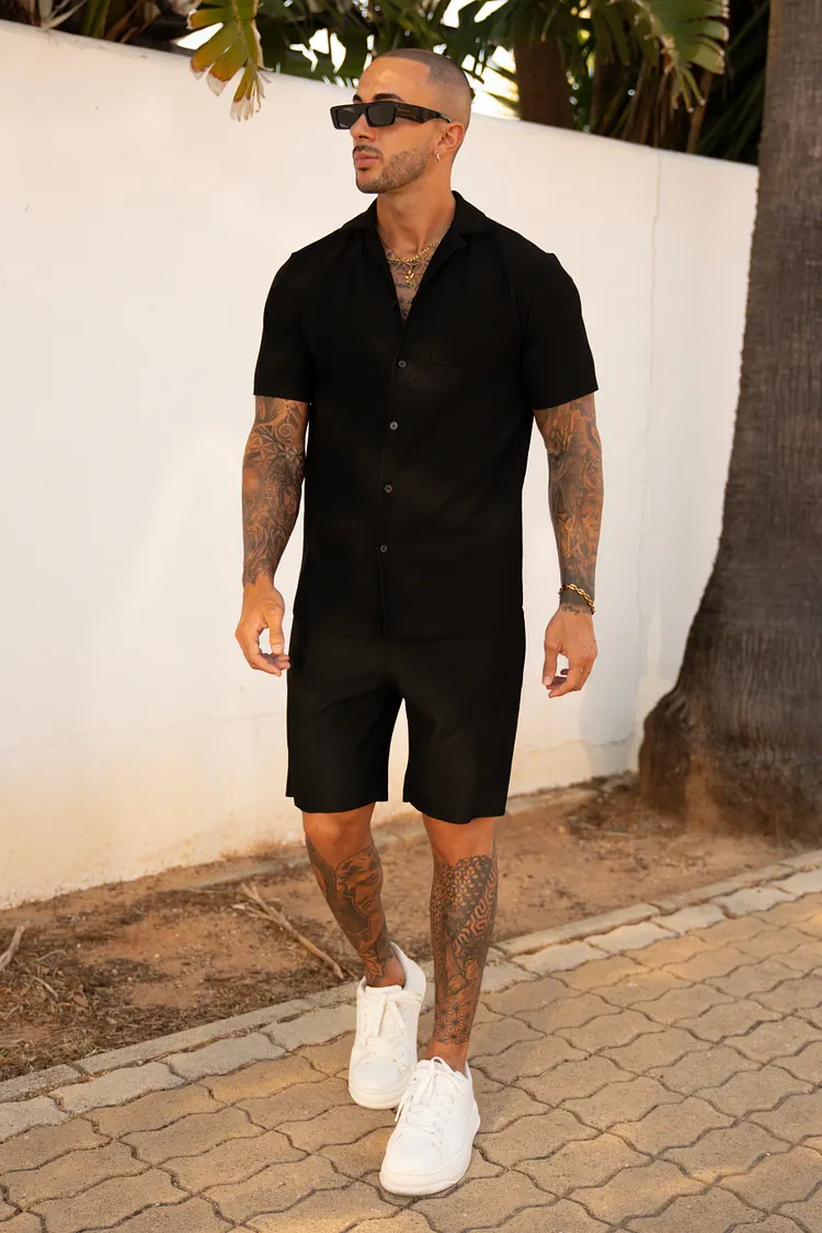 NoirSet | Relaxed Black Co-ord