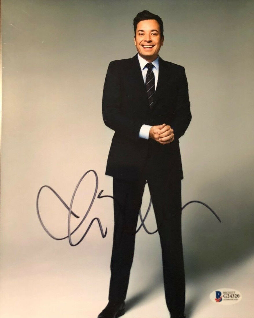 Jimmy Fallon signed autographed 8x10 Photo Poster painting Tonight Show BECKETT AUTHENTICATED