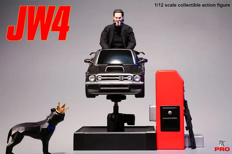 90S PRO 1/12 JW4 Single.Ver TH013 Action Figure Inspection
