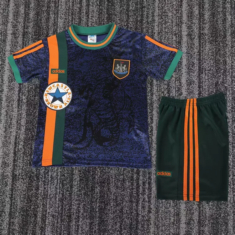 Kids Newcastle United 1997/98 Retro Away Jersey